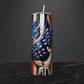 EMS Star of Life American Flag Sublimation Tumbler