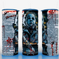 20 oz Skinny Friday the 13th Michael Myers Sublimation Tumbler