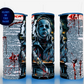 20 oz Skinny Friday the 13th Michael Myers Sublimation Tumbler