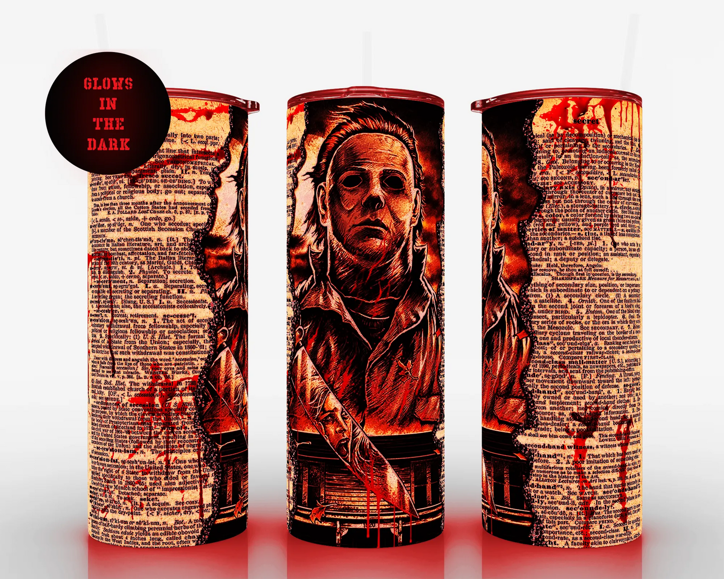 Stranger Things Tumbler Sublimation Transfer