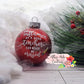 The Influence of a Good Teacher Apple Pencil Glass Ball Christmas Ornament