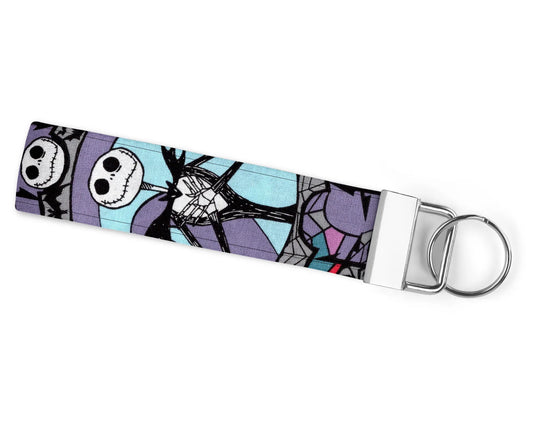 Jack Skellington Geometric Wristlet