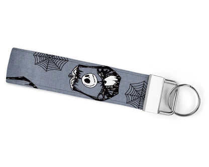 Jack Skellington Spiderweb Wristlet