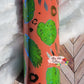 20 oz Skinny Coral Peekaboo Tropical Epoxy Tumbler