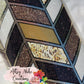 20 oz Animal Print Tangram Epoxy Tumbler
