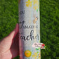20 oz Holographic Thank You For Beeing An Amazing Teacher Sublimation Tumbler