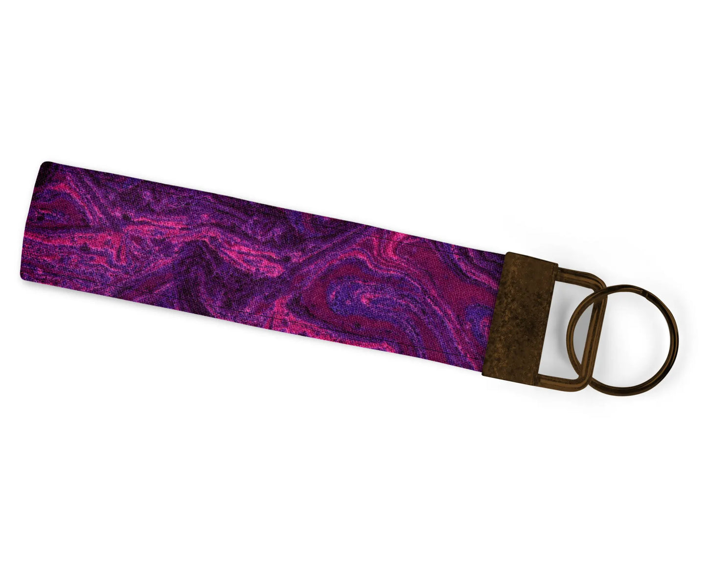 Purple Swirl Wristlet