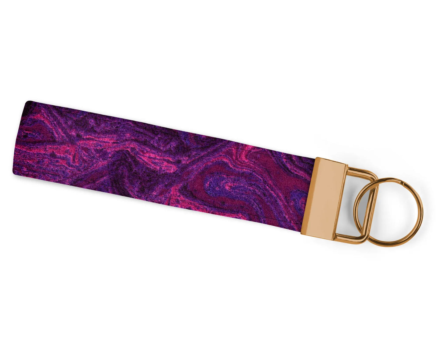 Purple Swirl Wristlet