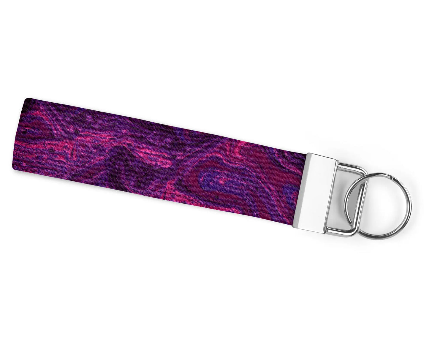 Purple Swirl Wristlet