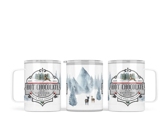 14 oz Hot Chocolate North Pole Approved Travel Mug