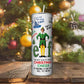 20 oz Holographic Skinny Elf Christmas Cheer Sublimation Tumbler